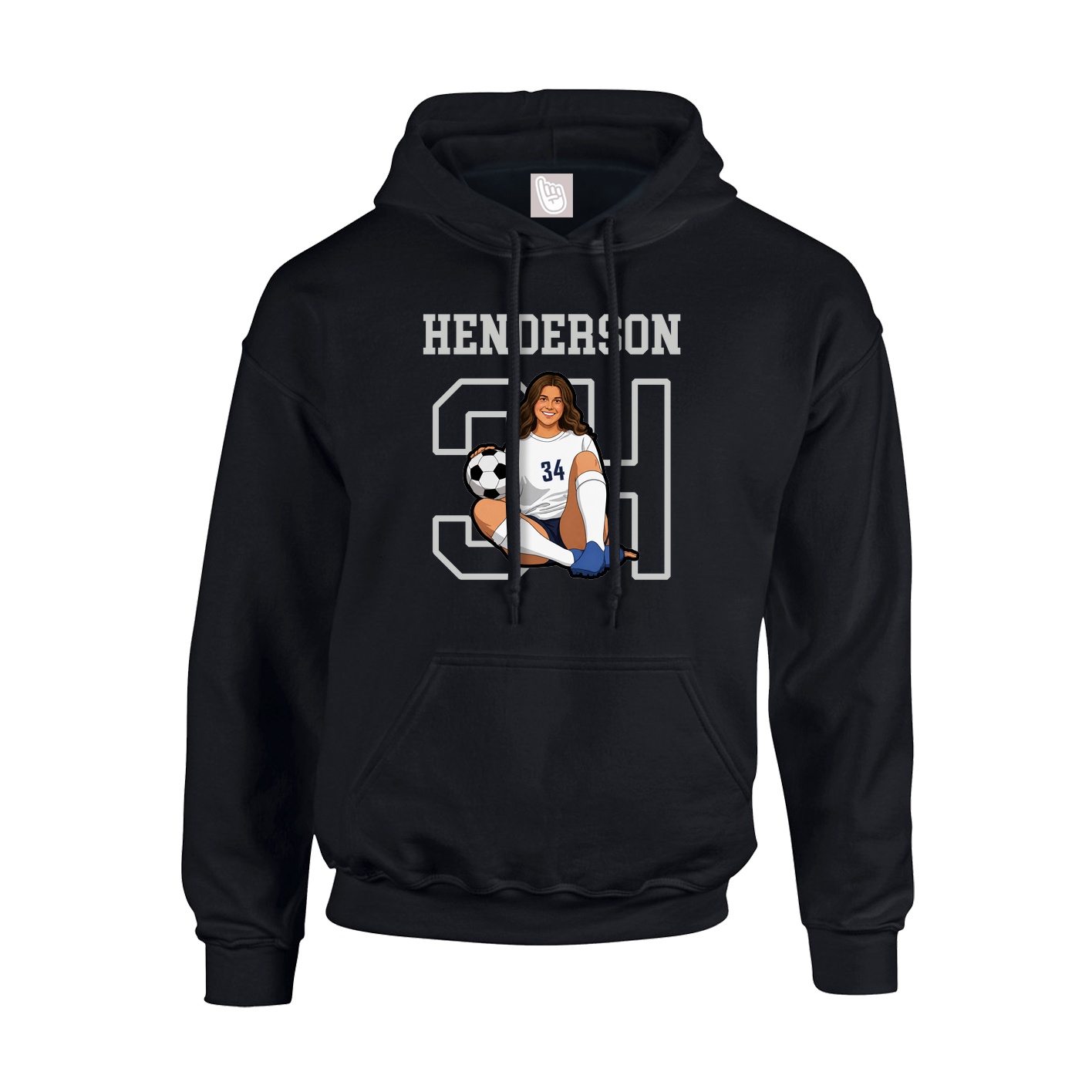 Hoodie — Shirsey in Black