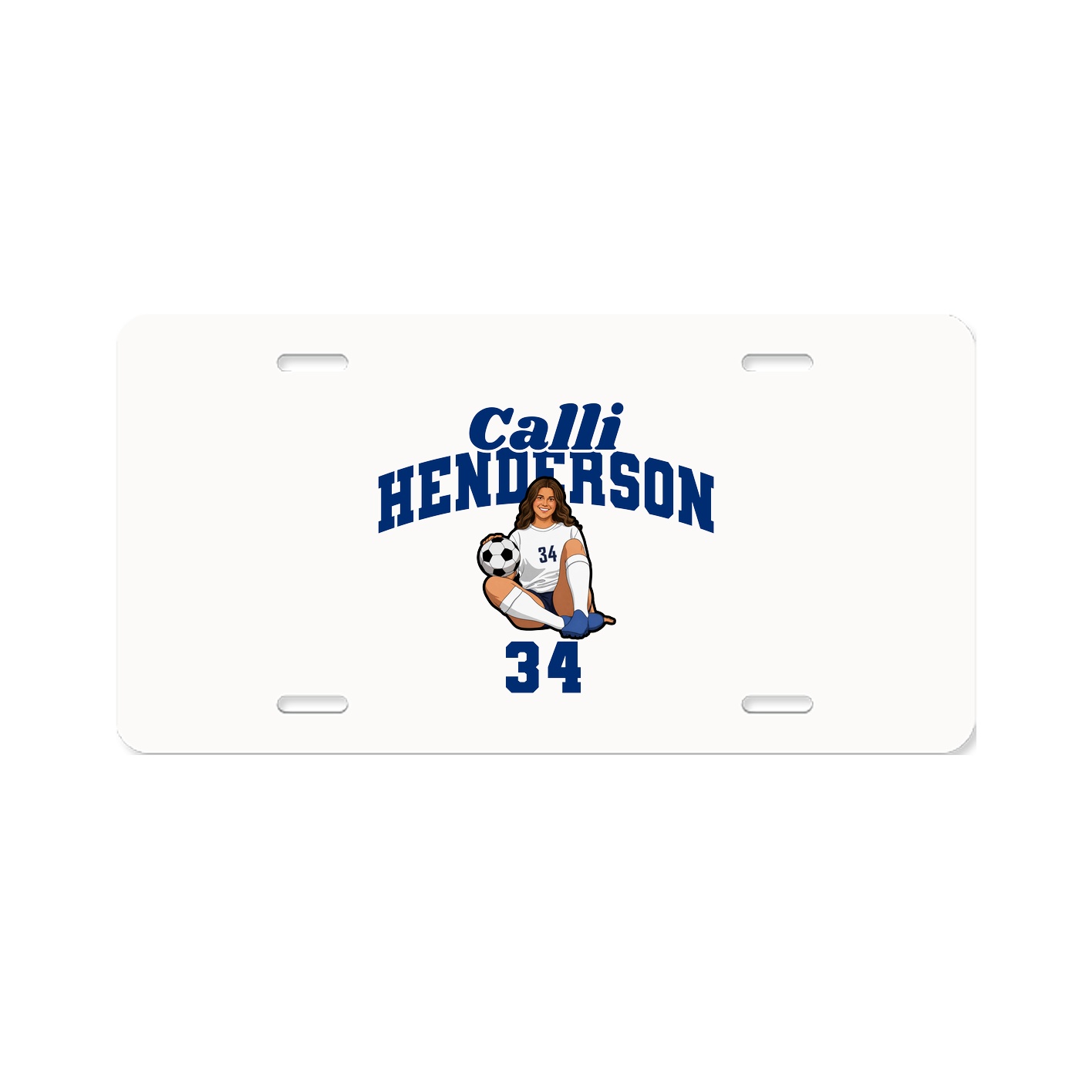 License Plate — Signature Arch in Classic