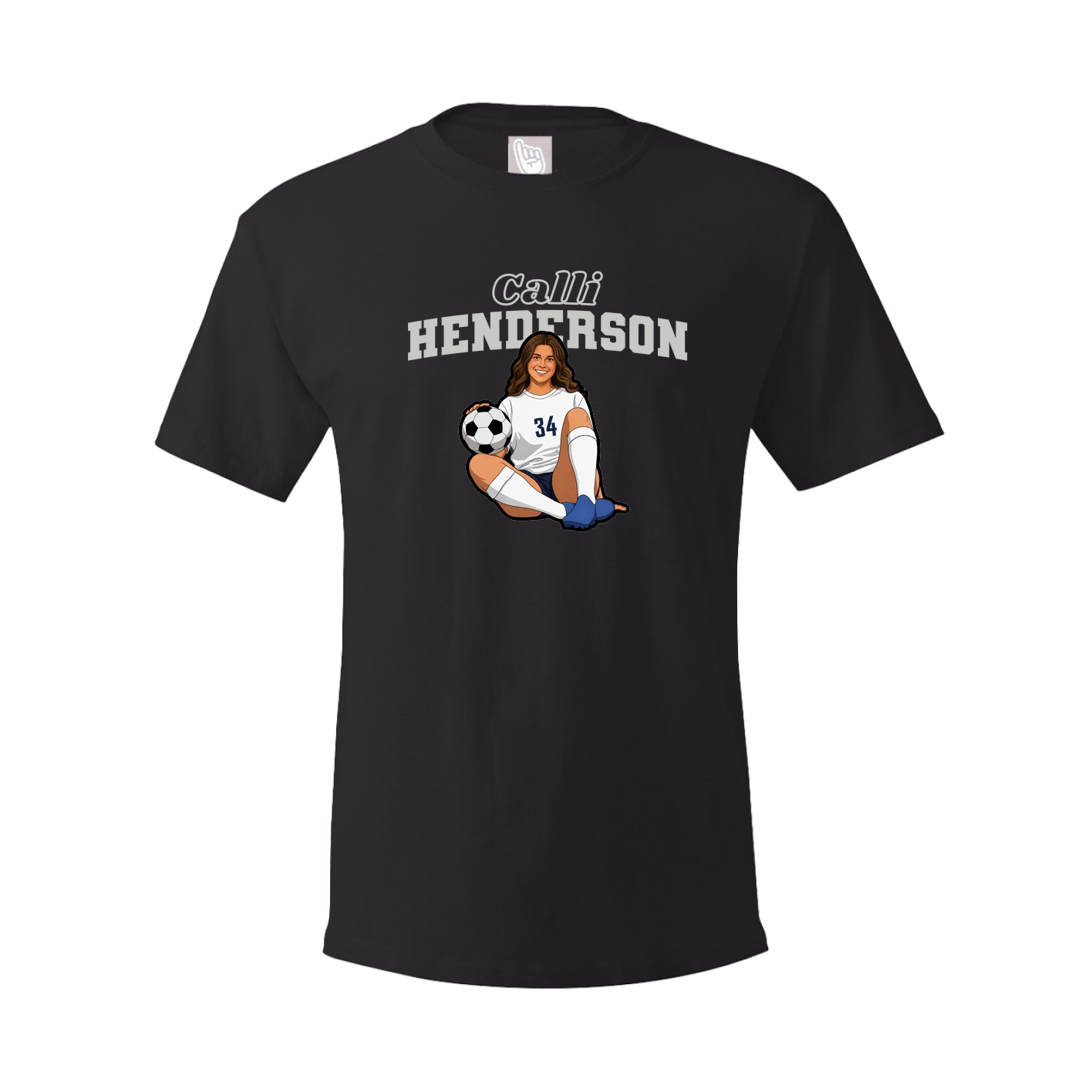 Tee — Name Arch in Black