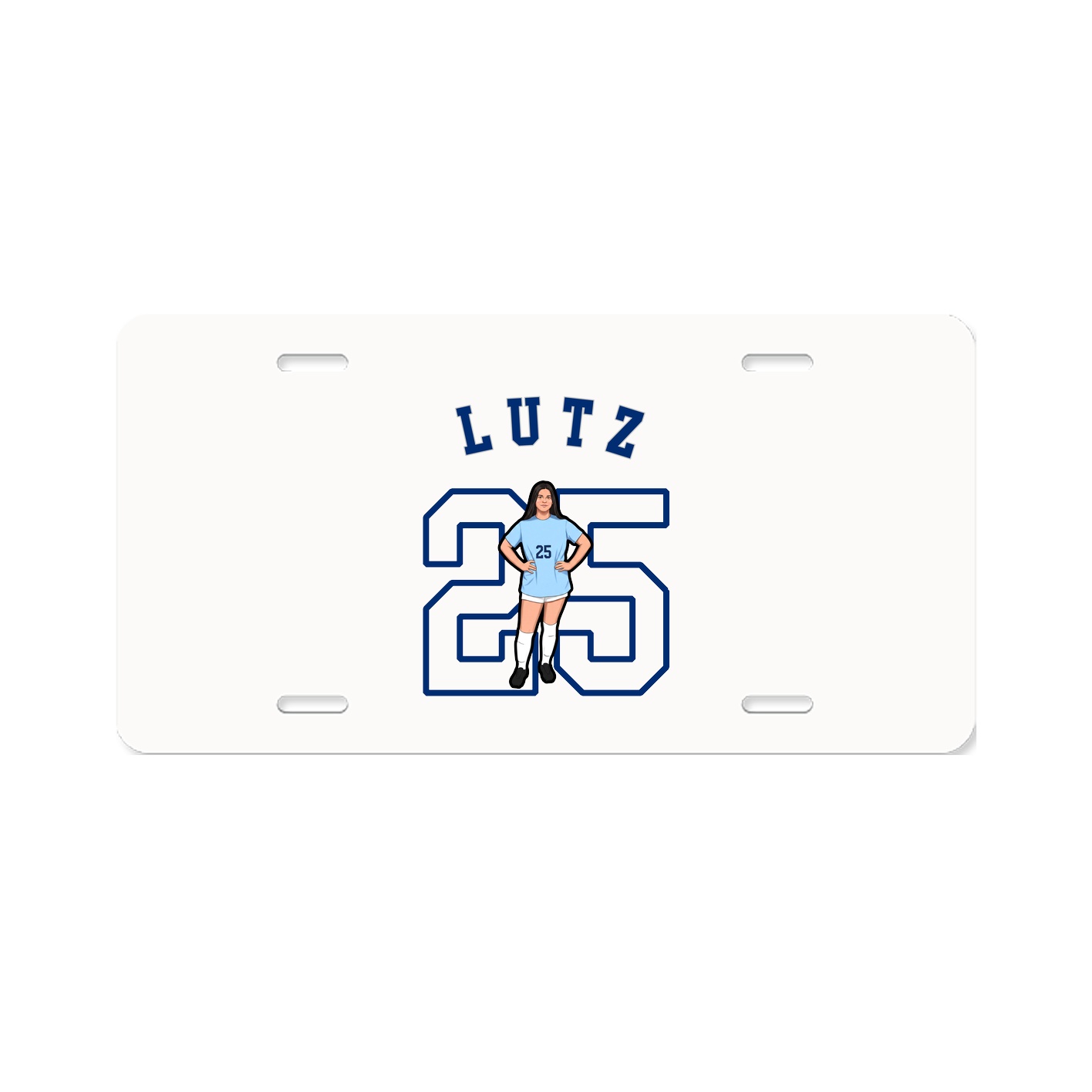 License Plate — Shirsey Arch in Classic