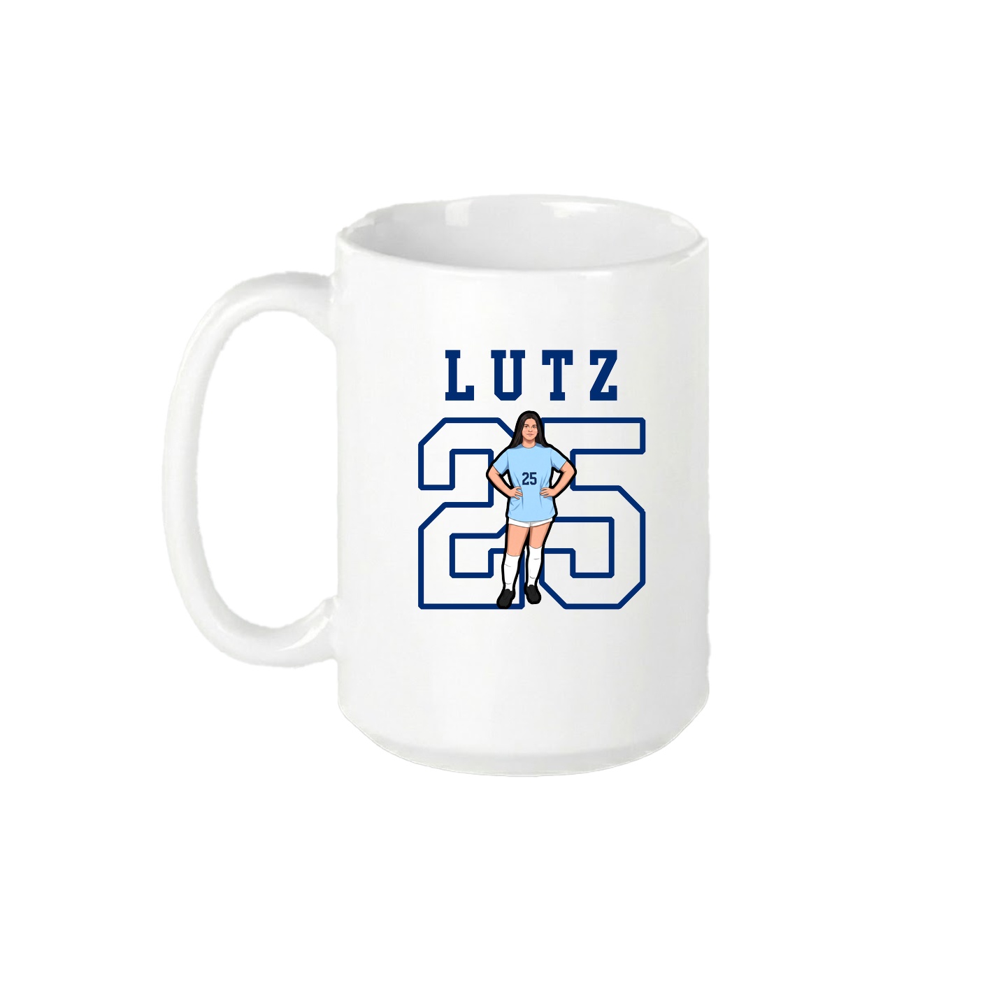 15oz Coffee Mug — Shirsey in White