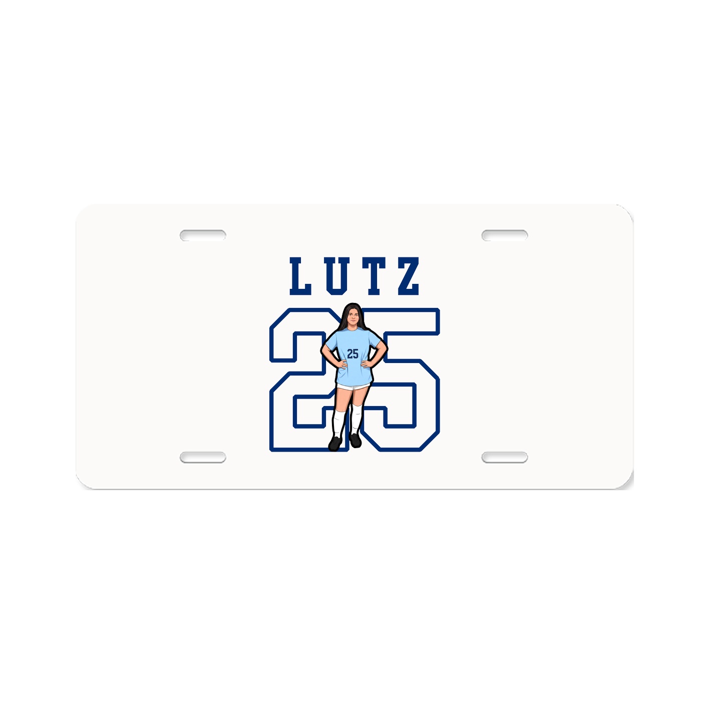 License Plate — Shirsey in Classic