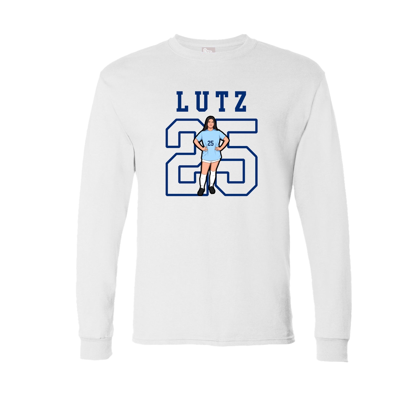 Long Sleeve Tee — Shirsey in White