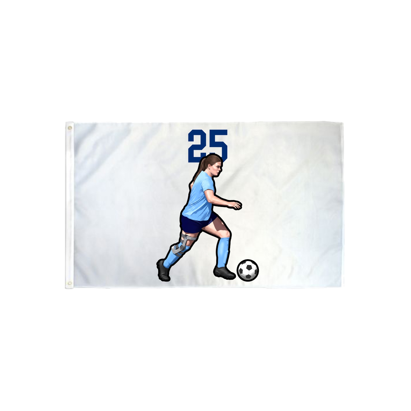 3x5 Flag — Number Top in Classic