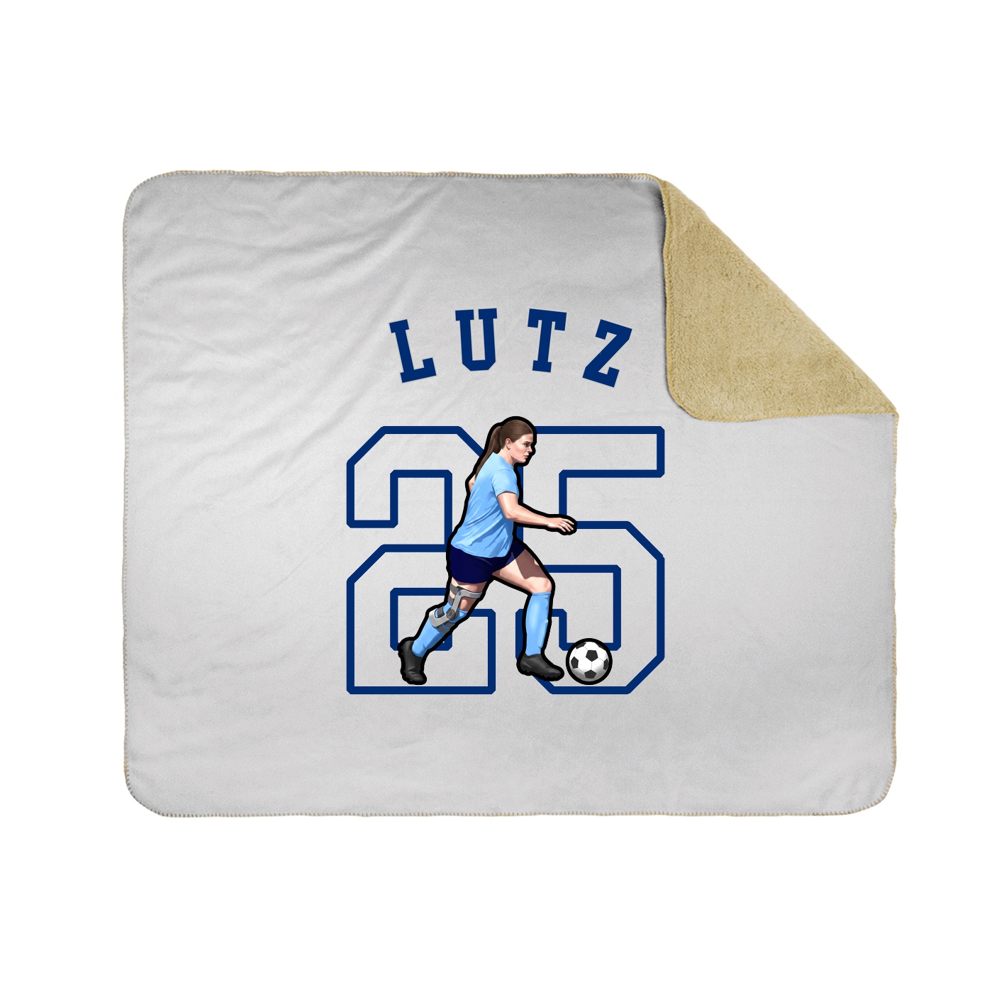 Throw Blanket — Shirsey Arch in White