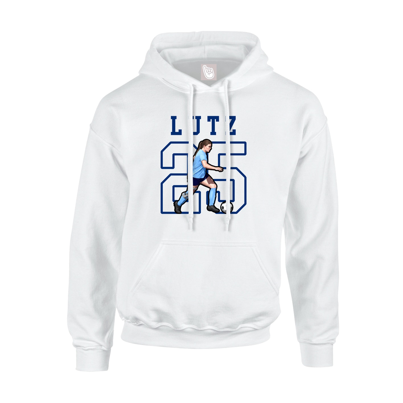 Youth Hoodie — Shirsey in White