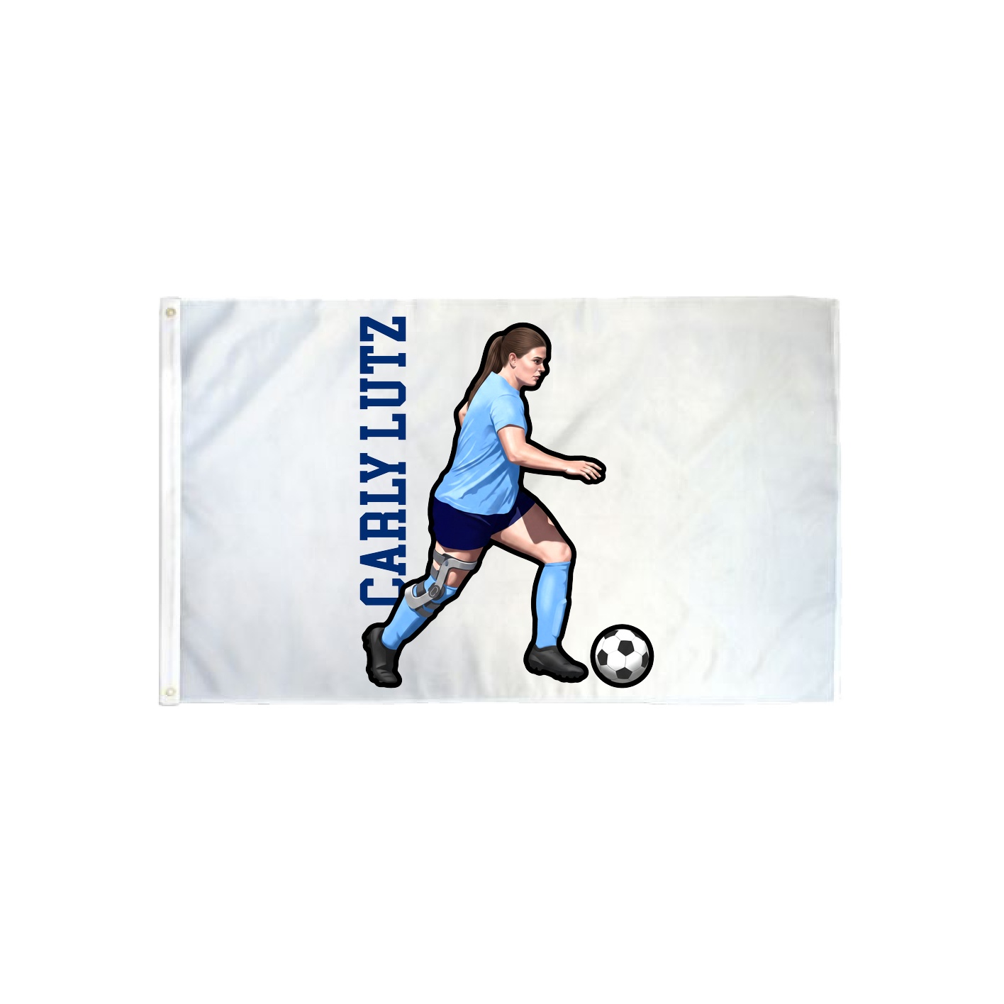 3x5 Flag — Name Vertical in Classic