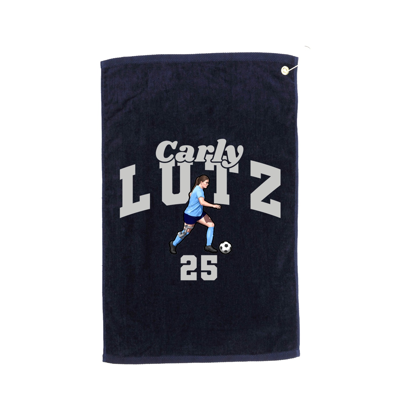 Golf Towel — Signature Arch in Navy
