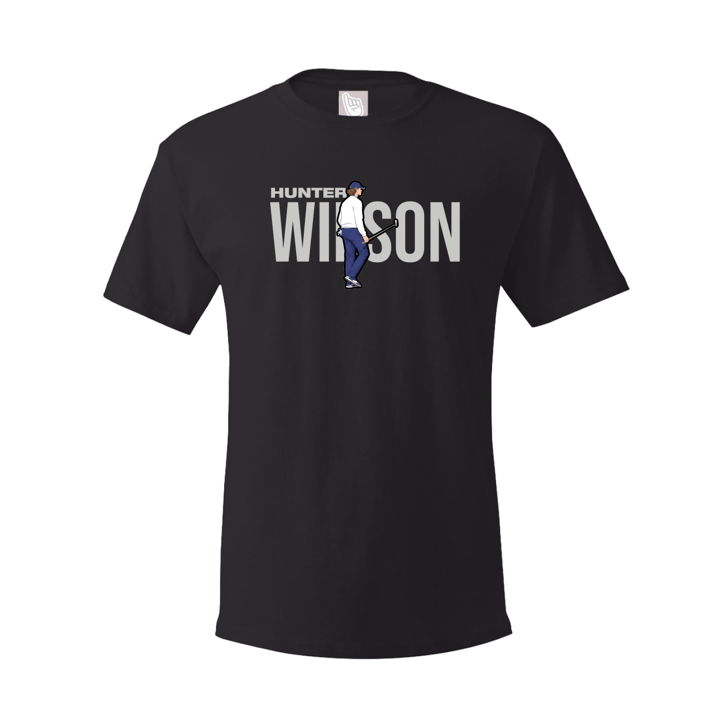 Tee — Player Name in Black