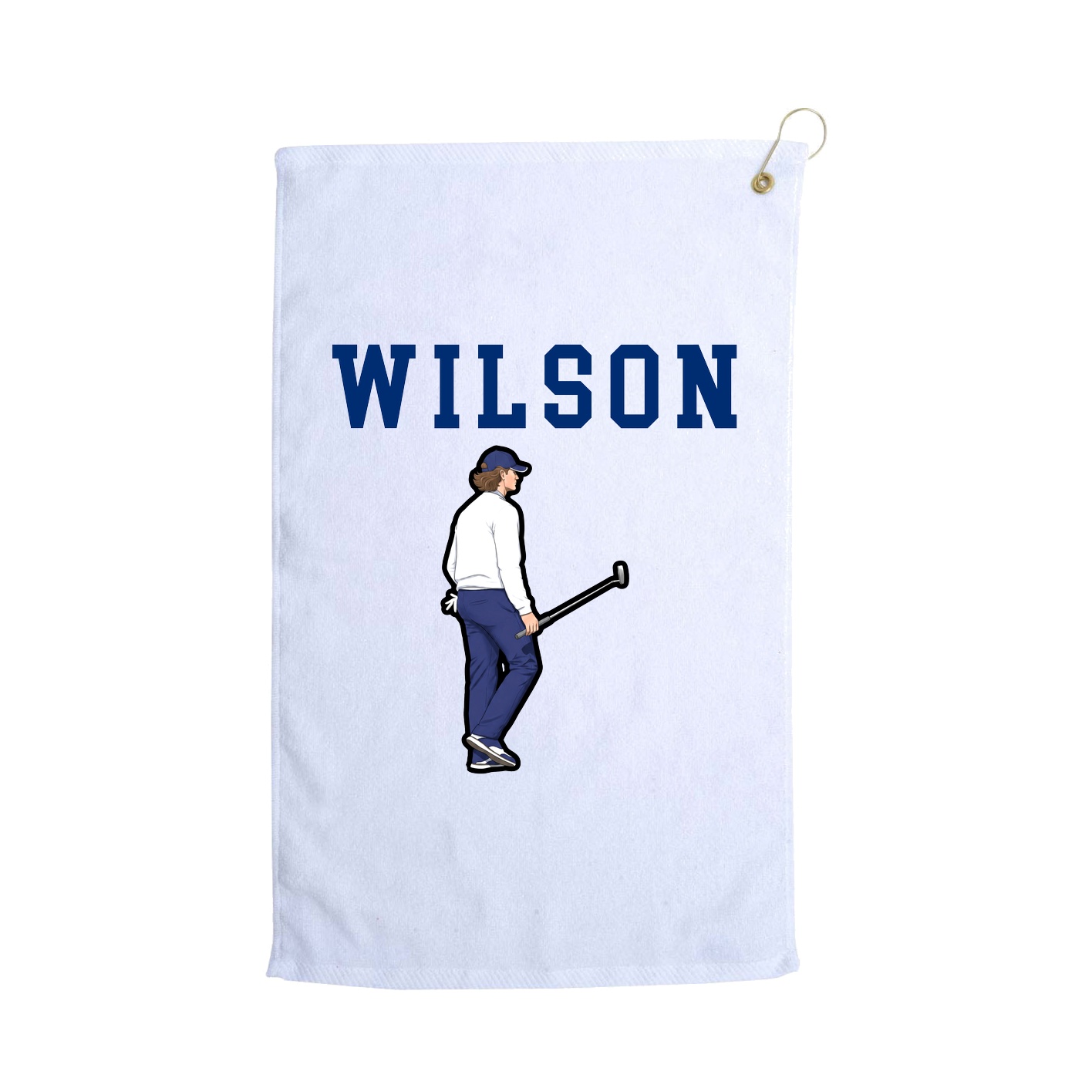 Golf Towel — Shirsey in White