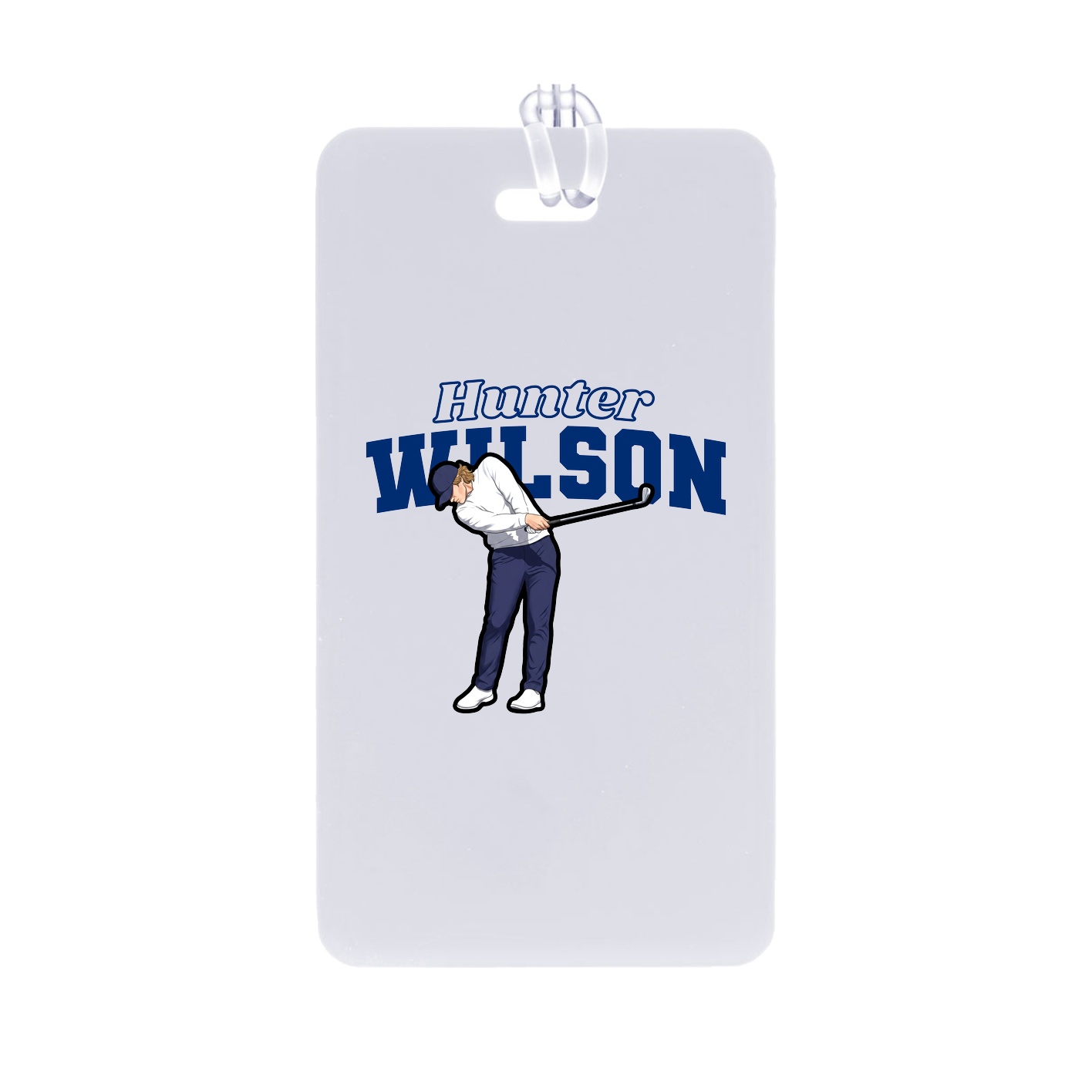 Bag Tag — Name Arch in Classic