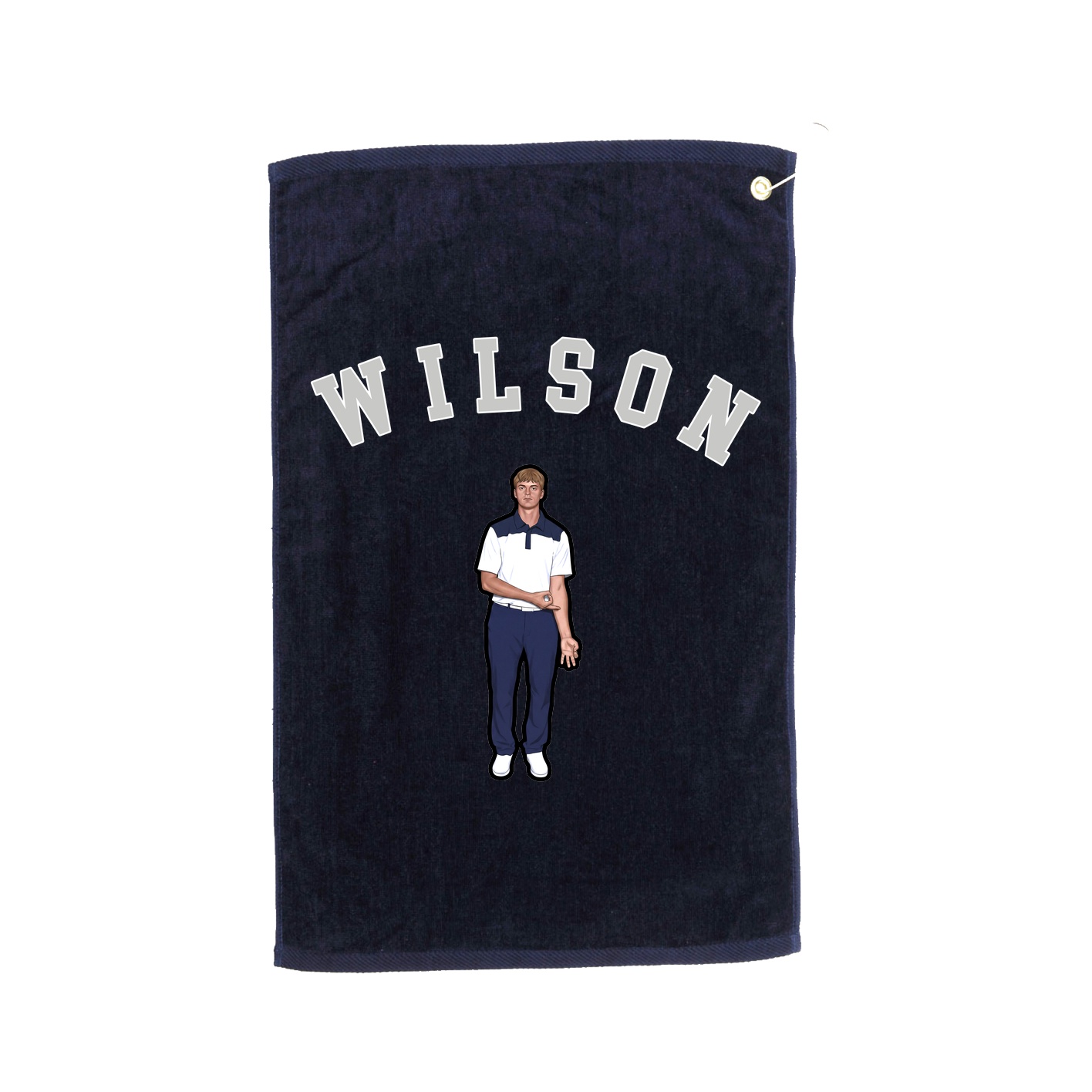 Golf Towel — Shirsey Arch in Navy