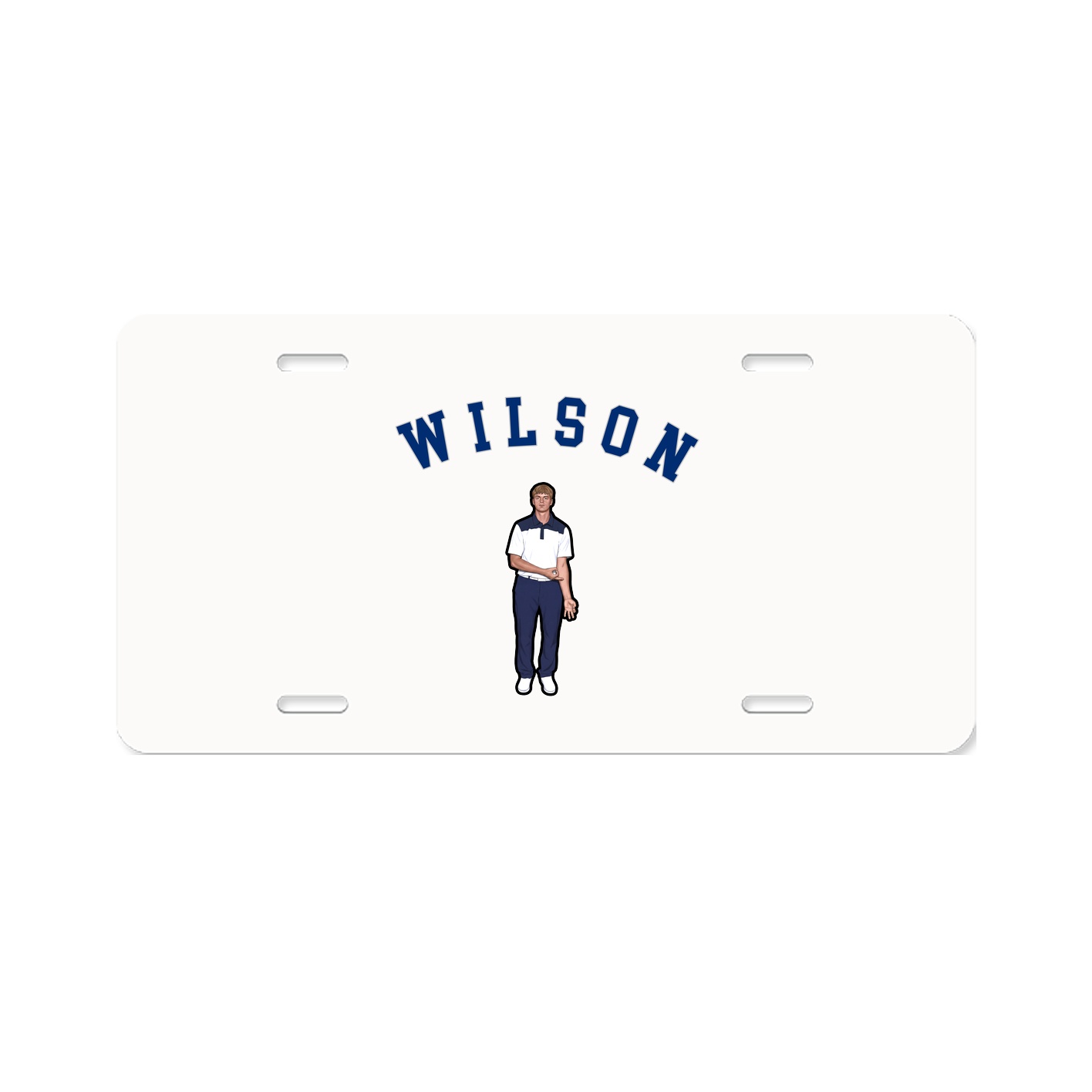 License Plate — Shirsey Arch in Classic