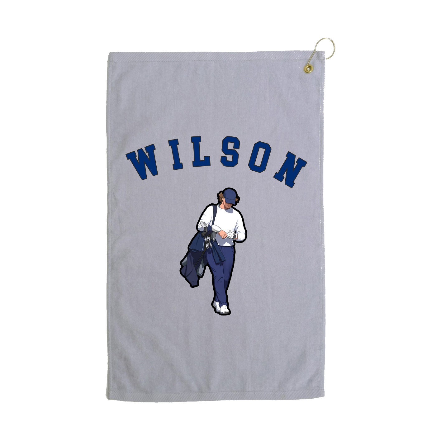 Golf Towel — Shirsey Arch in Grey
