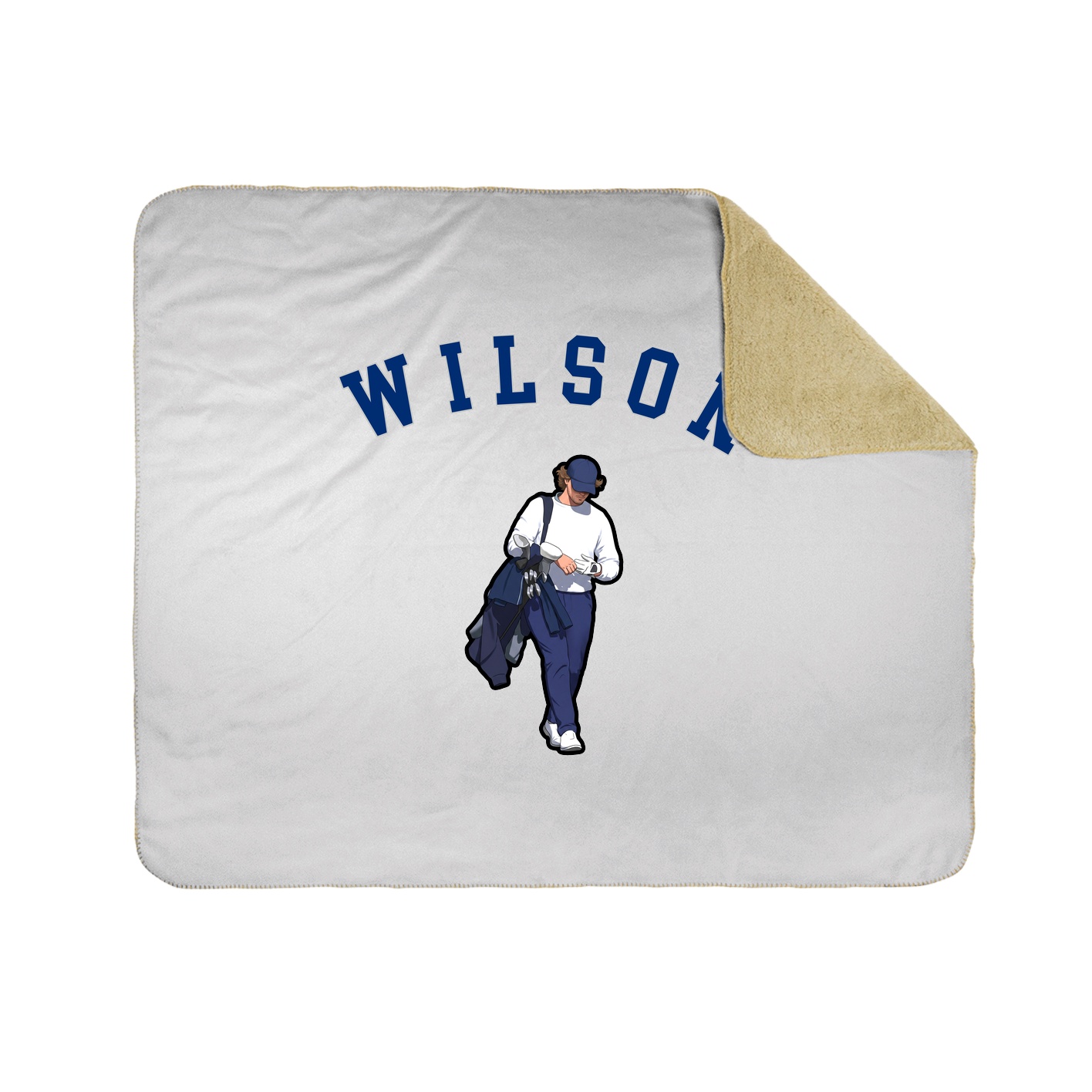 Throw Blanket — Shirsey Arch in White