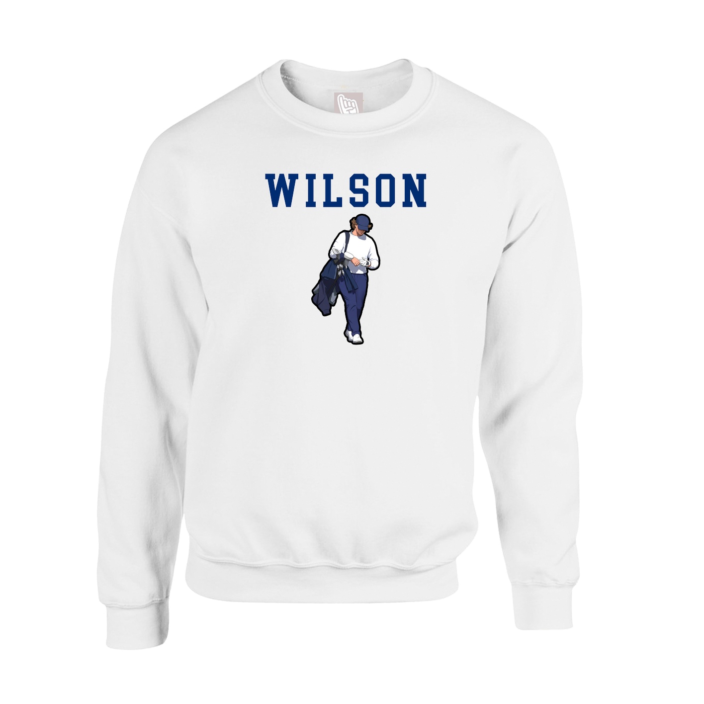 Fleece Crew — Shirsey in White