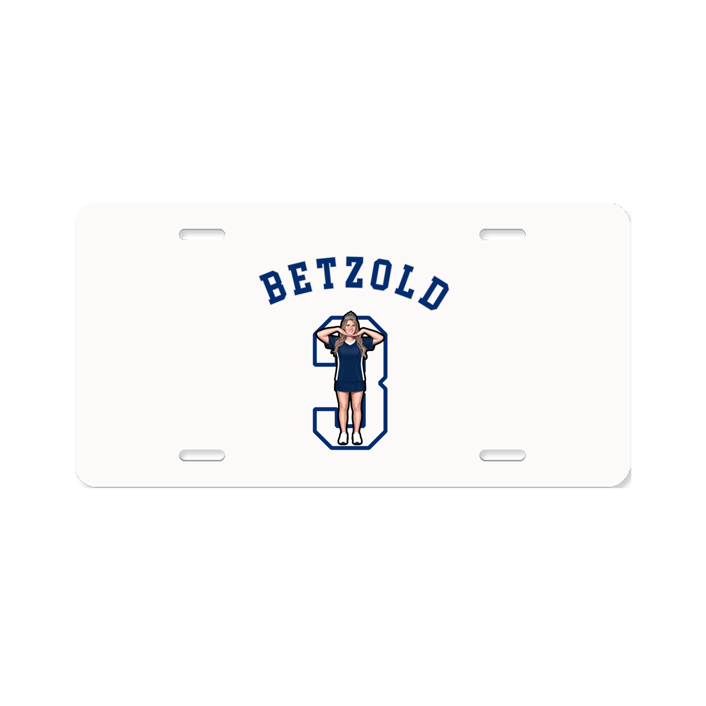License Plate — Shirsey Arch in Classic