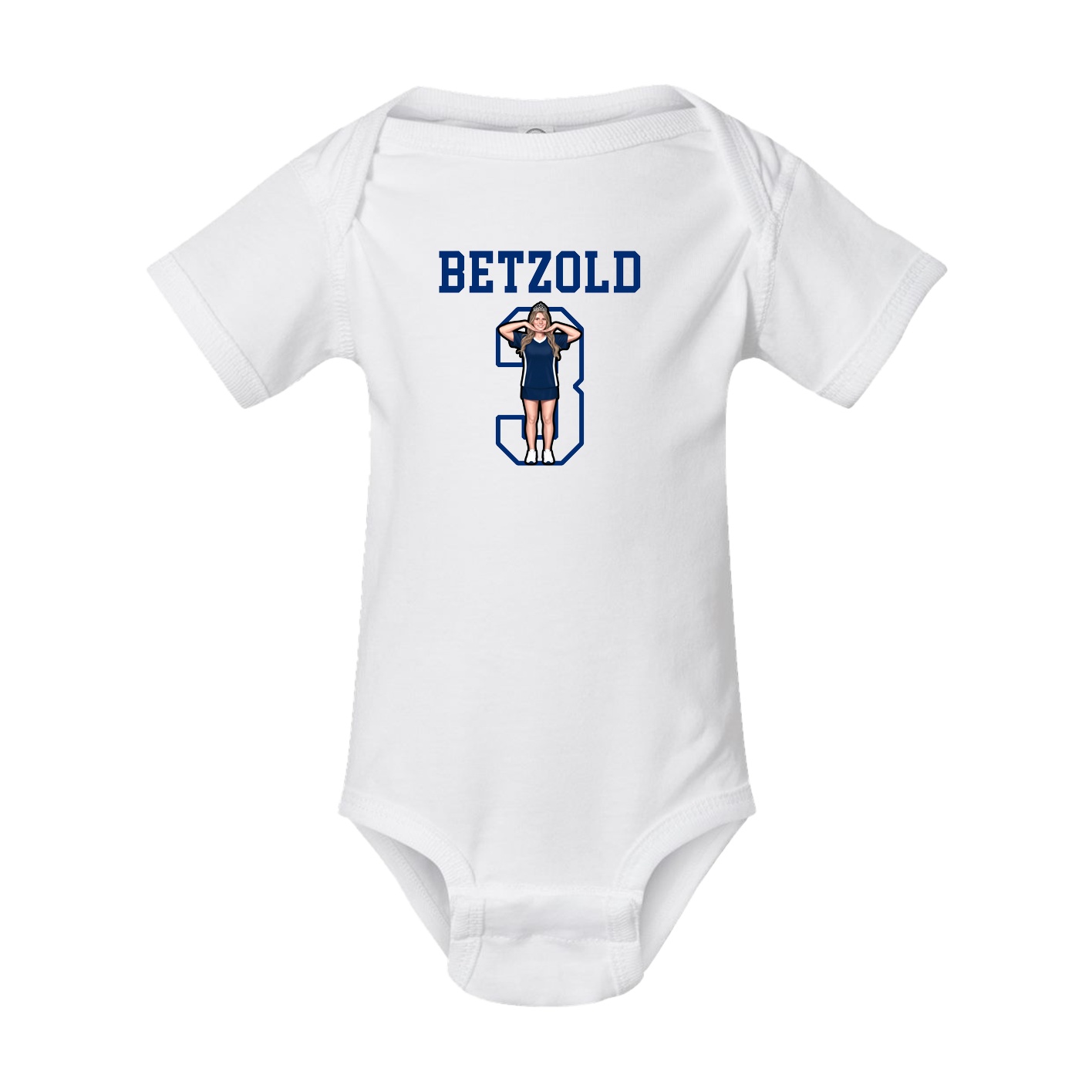 Baby Onesie — Shirsey in White