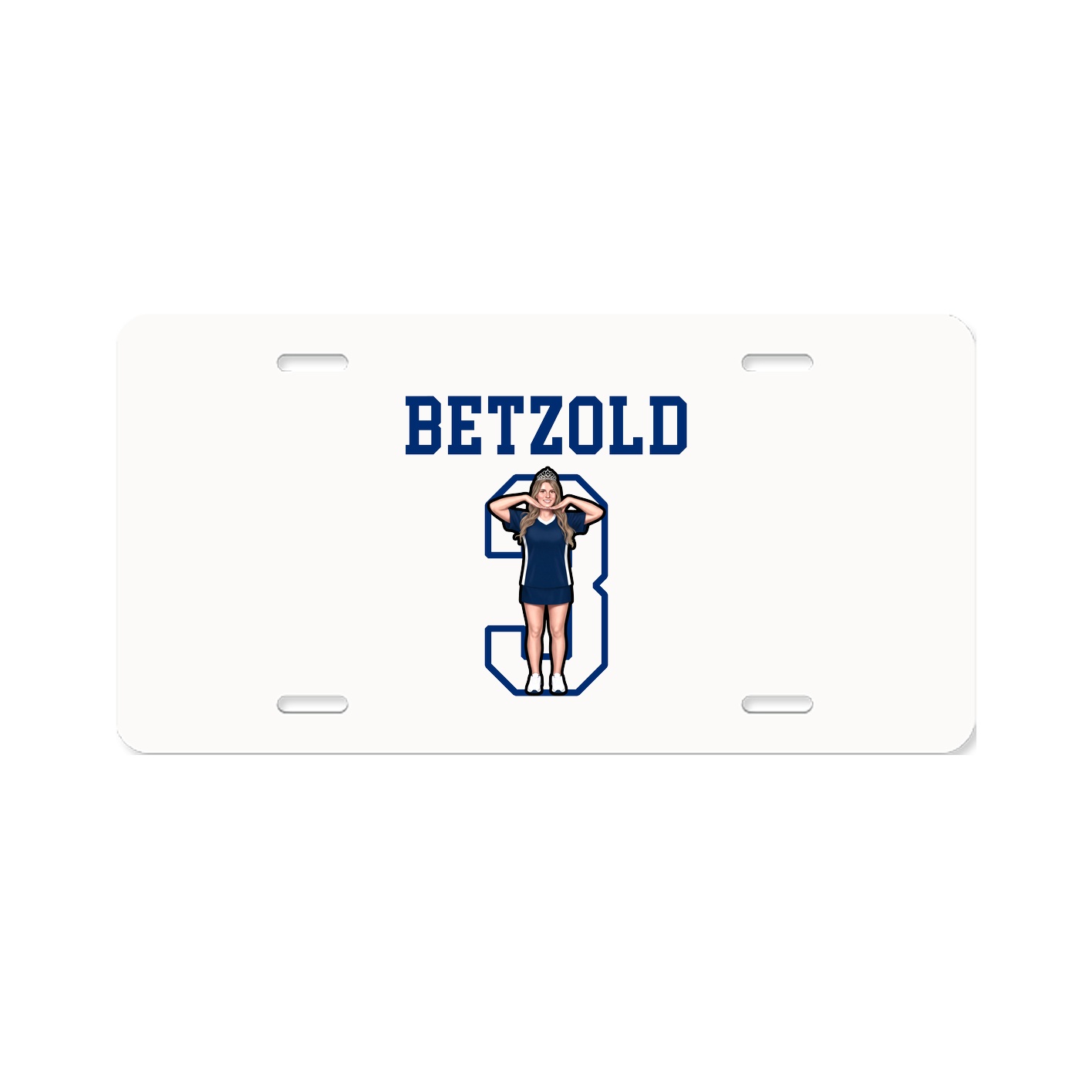 License Plate — Shirsey in Classic