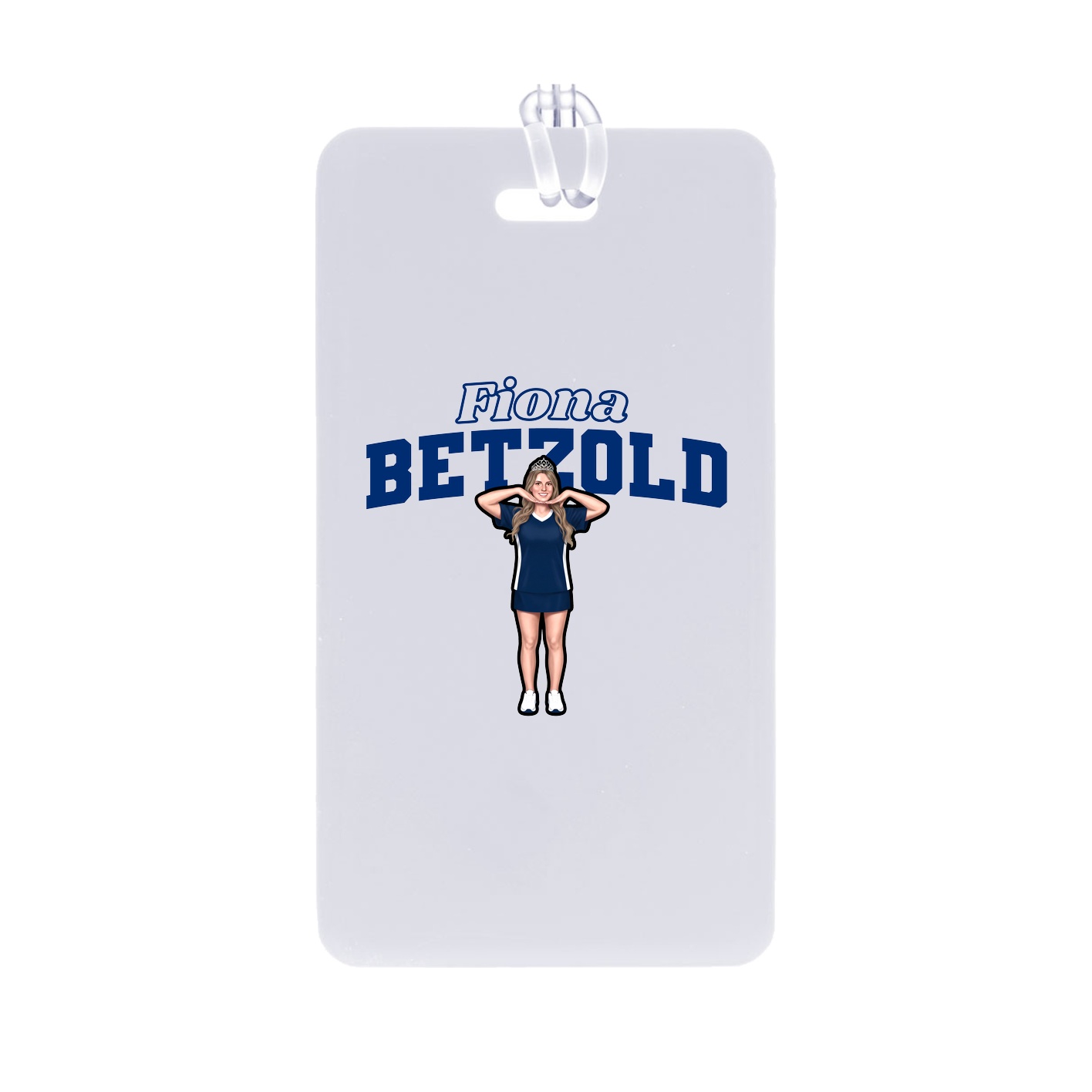 Bag Tag — Name Arch in Classic