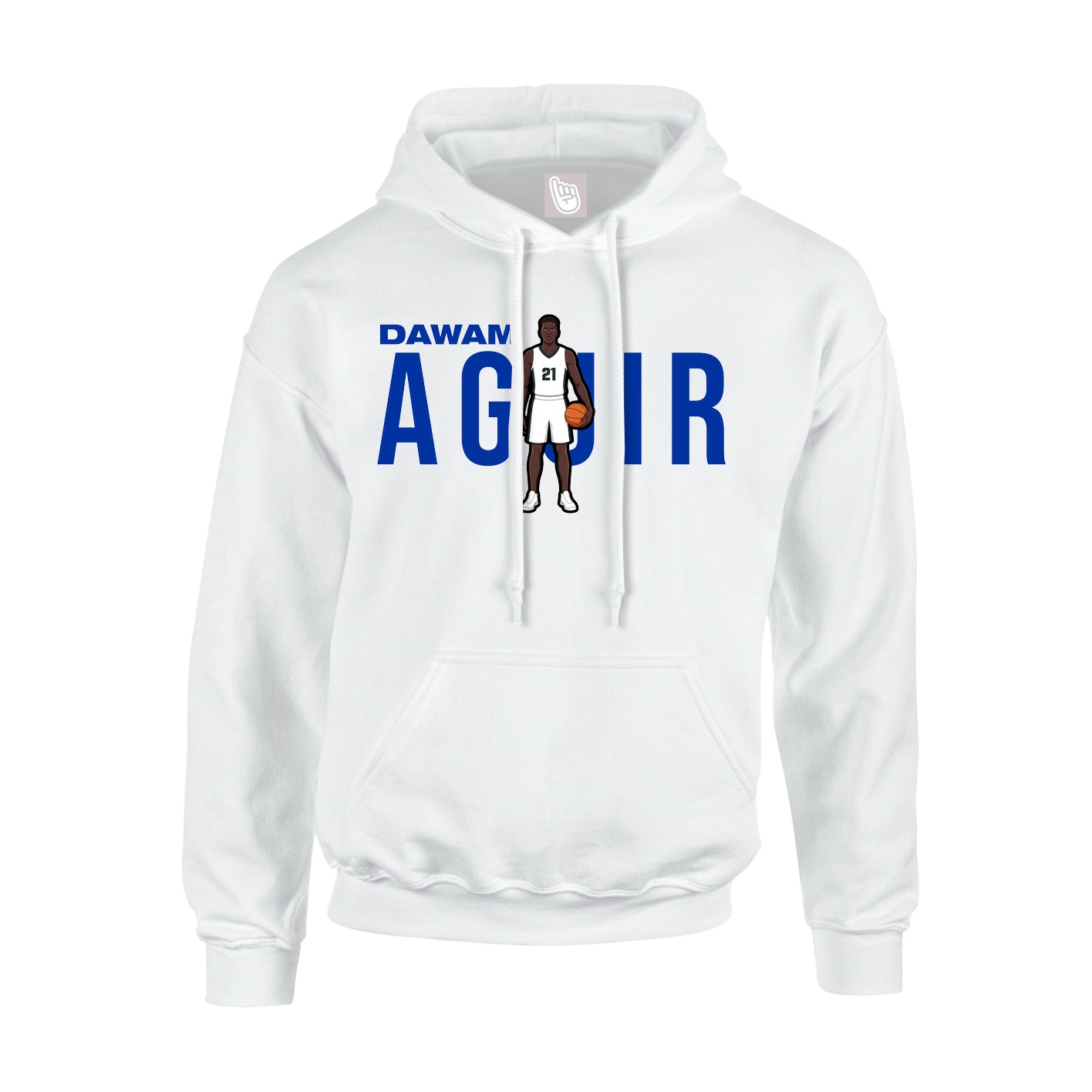 Hoodie — Player Name in White