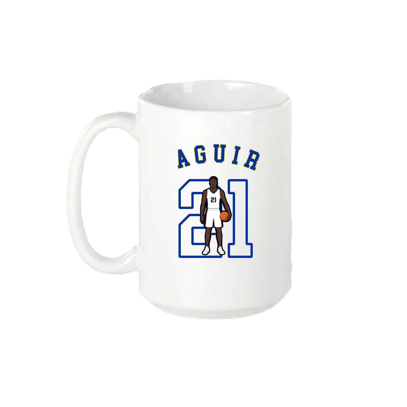 15oz Coffee Mug — Shirsey Arch in White