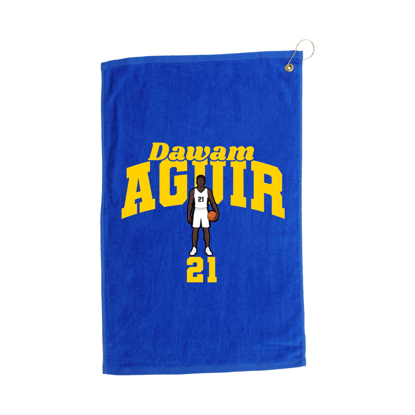 Golf Towel — Signature Arch in Royal
