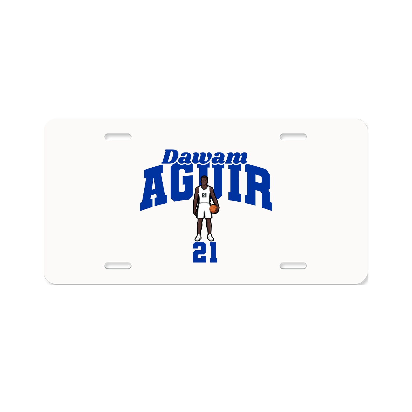 License Plate — Signature Arch in Classic
