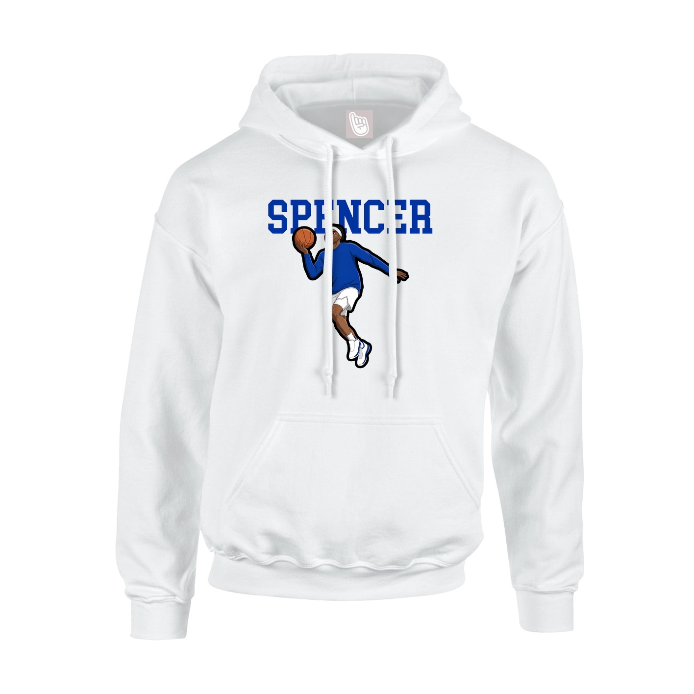 Hoodie — Shirsey in White
