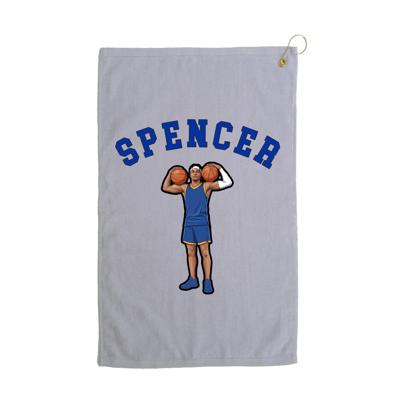 Golf Towel — Shirsey Arch in Grey