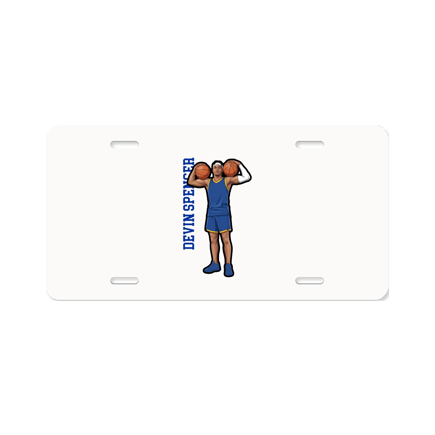 Aluminum License Plate