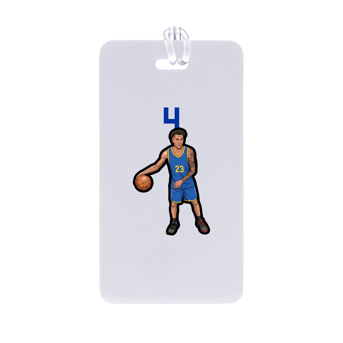 Bag Tag — Number Top in Classic