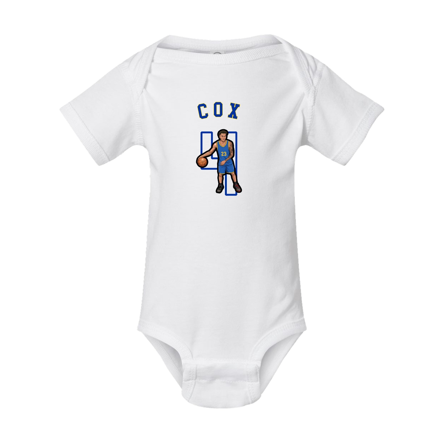 Baby Onesie — Shirsey Arch in White