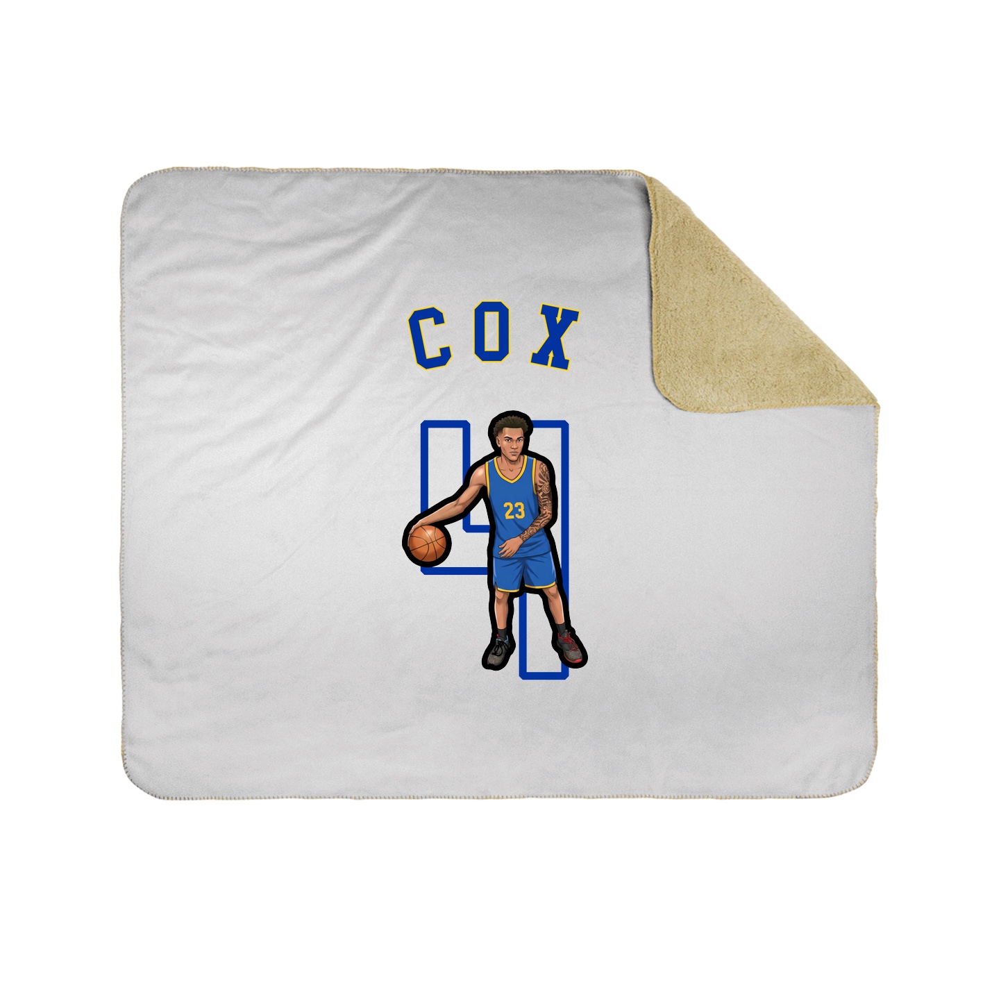 Throw Blanket — Shirsey Arch in White