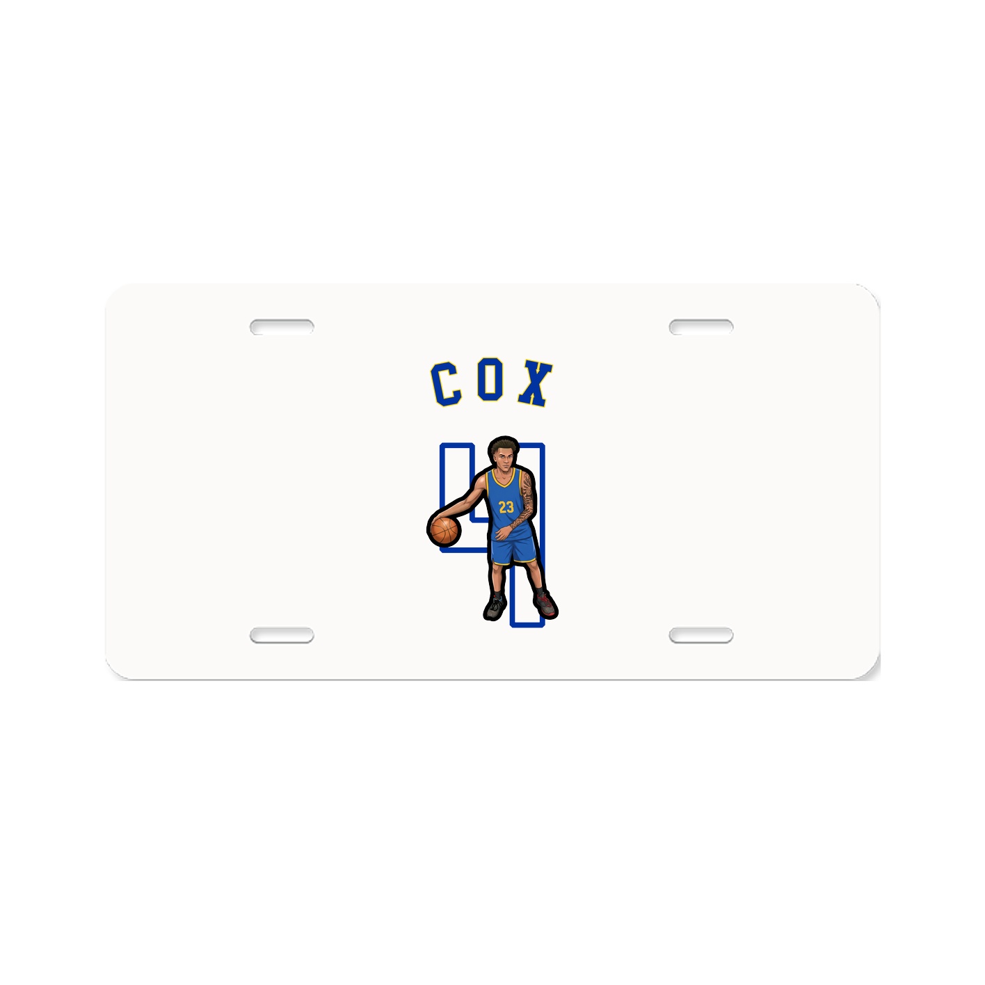 License Plate — Shirsey Arch in Classic