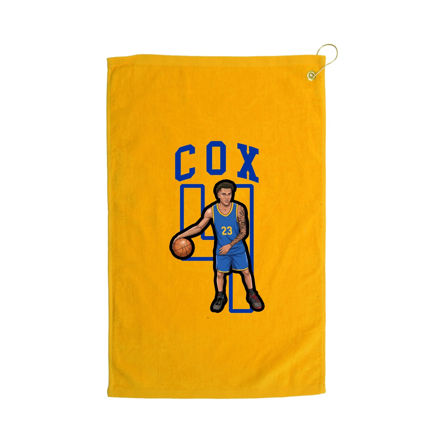 Golf Towel — Shirsey in Gold