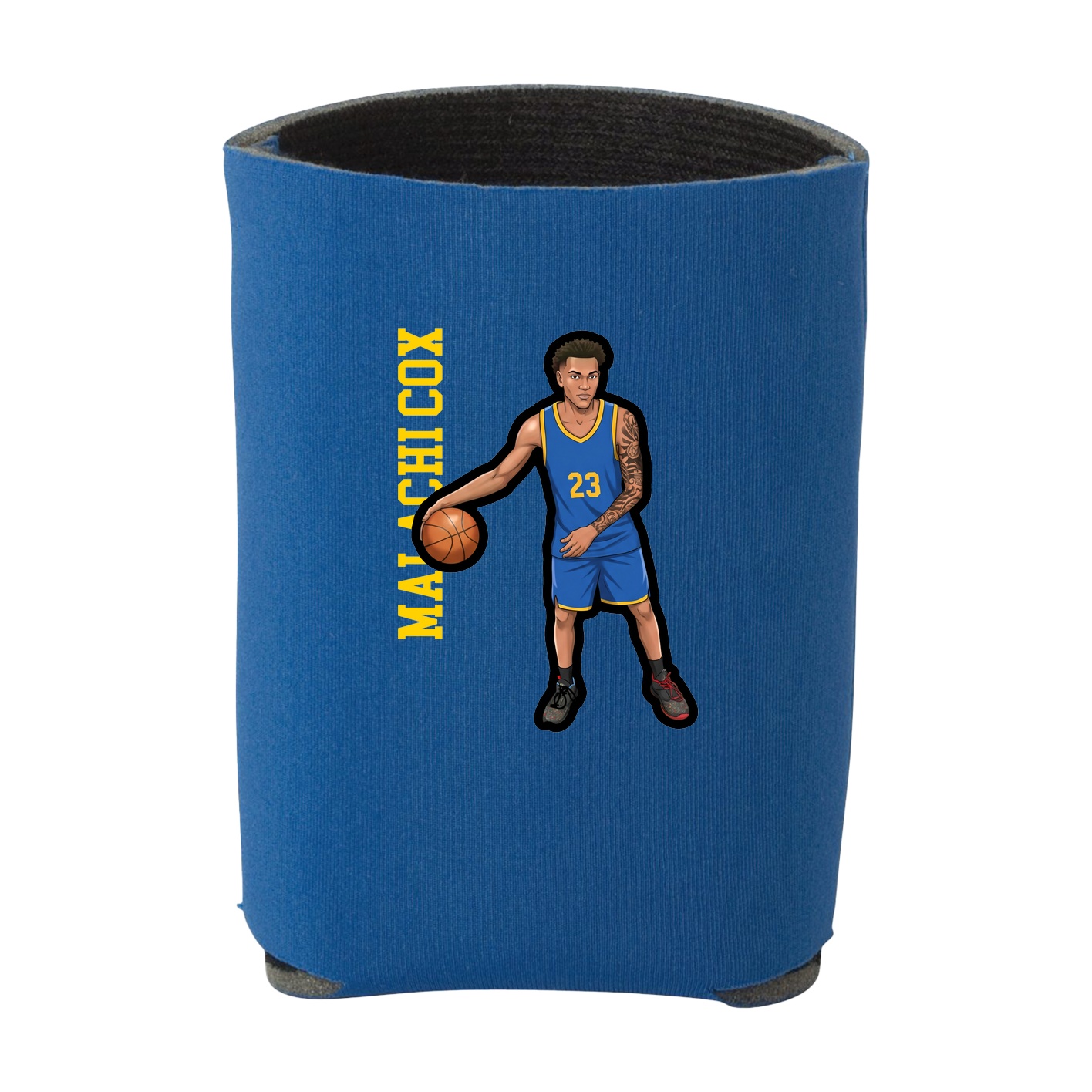 Can Holder — Name Vertical in Royal