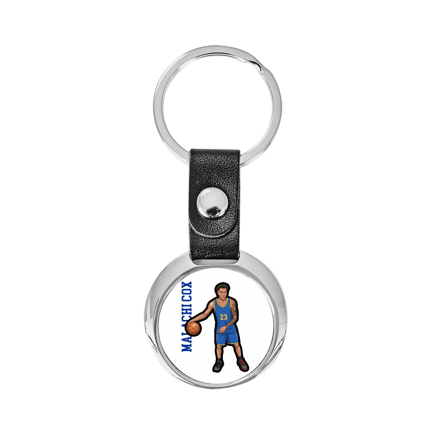Key Chain — Name Vertical in Classic