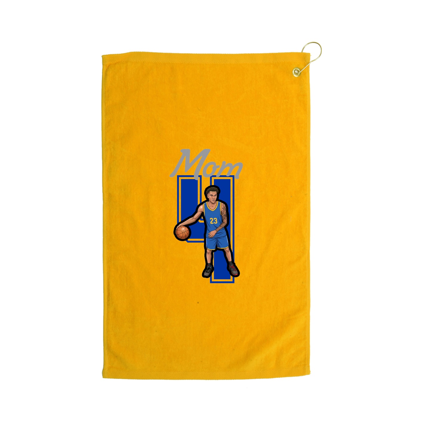 Golf Towel — Mothers Day Shirsey in Gold