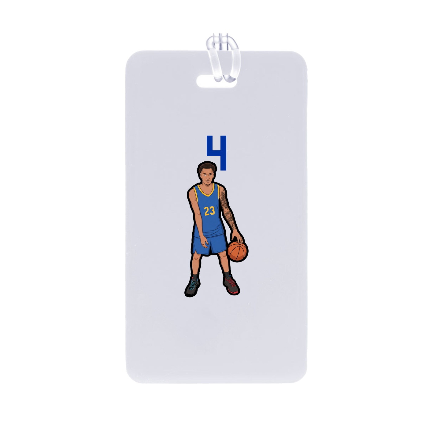 Bag Tag — Number Top in Classic