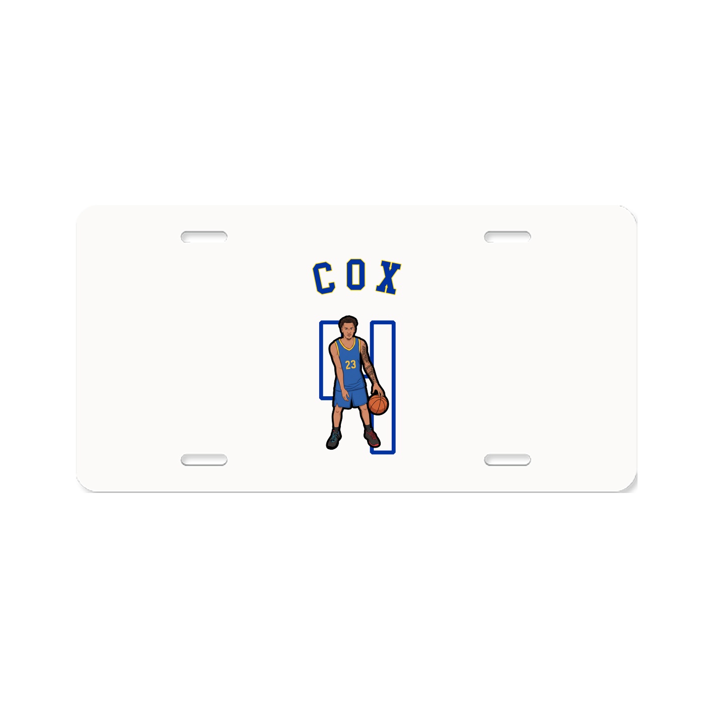 License Plate — Shirsey Arch in Classic