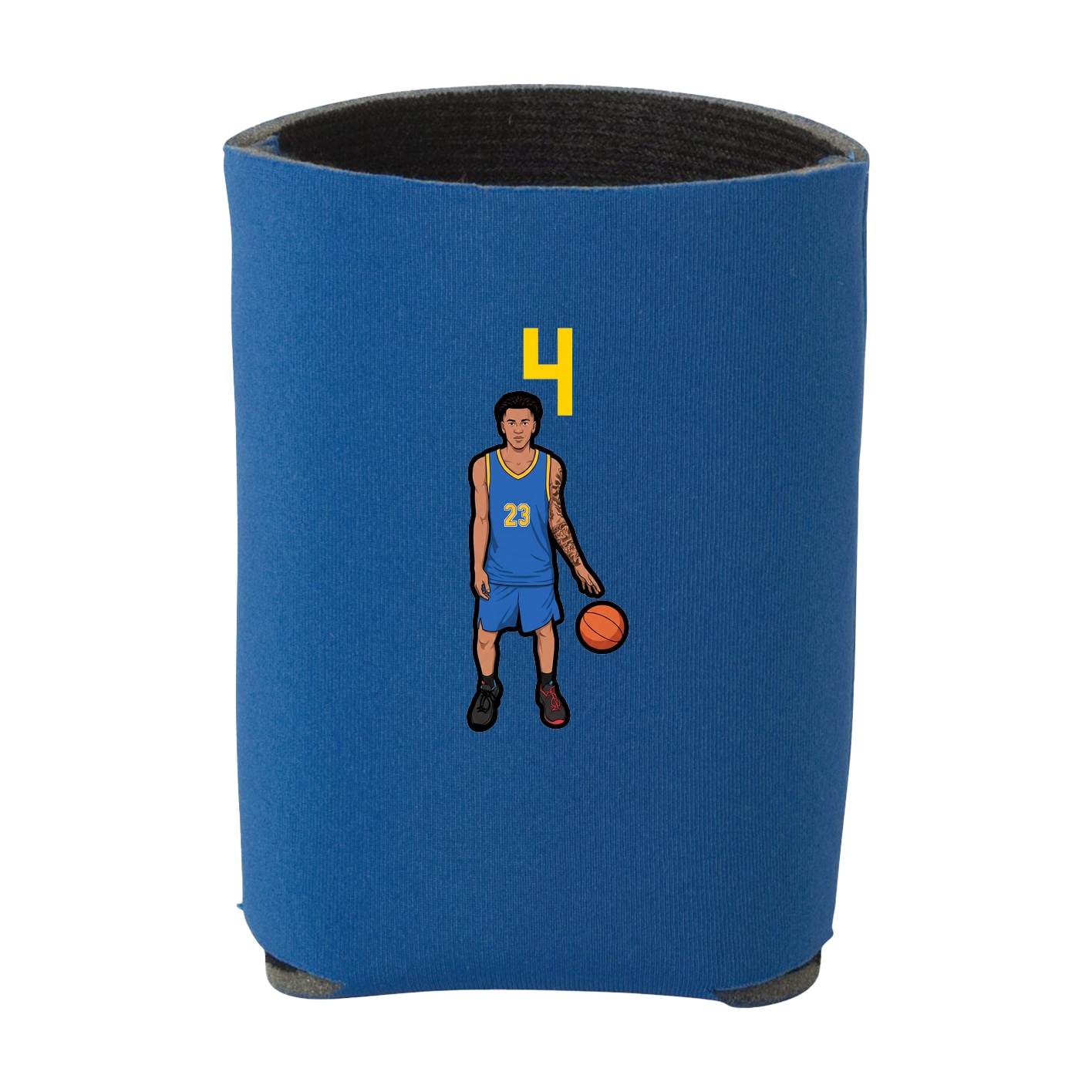 Can Holder — Number Top in Royal