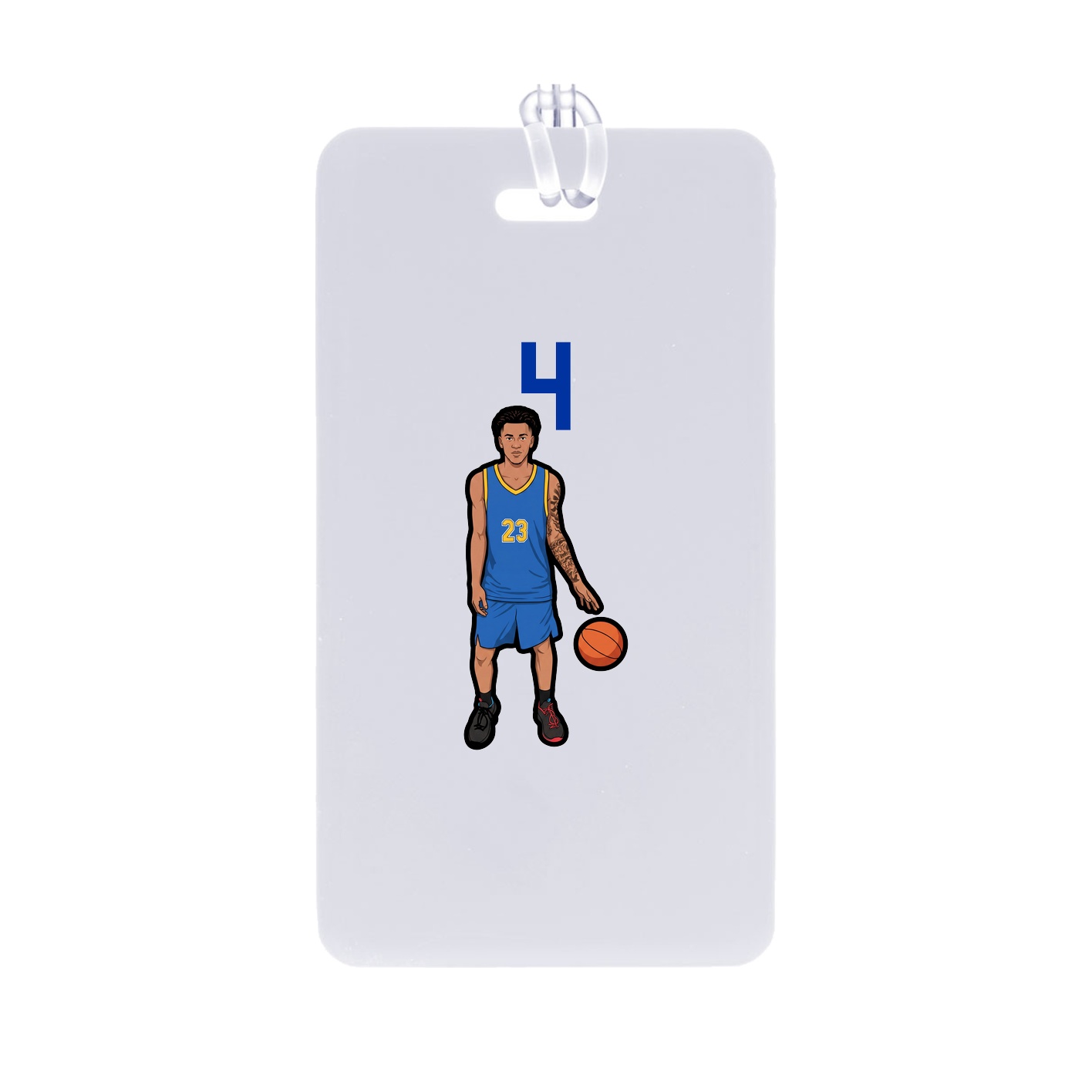 Bag Tag — Number Top in Classic