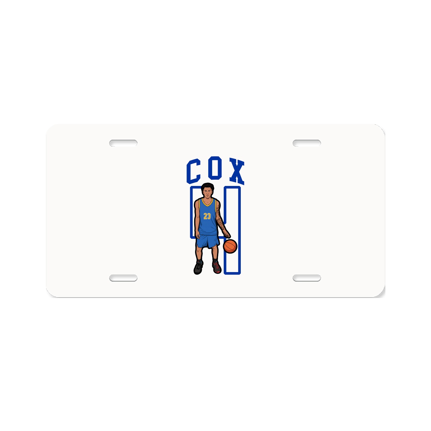 Aluminum License Plate