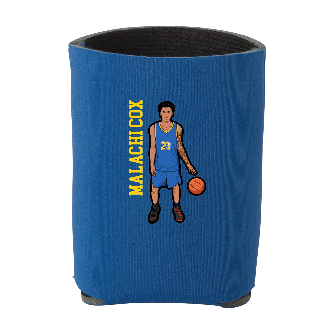 Can Holder — Name Vertical in Royal