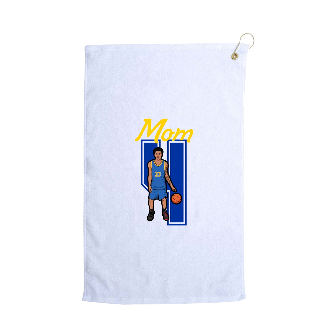 Golf Towel — Mothers Day Shirsey in White