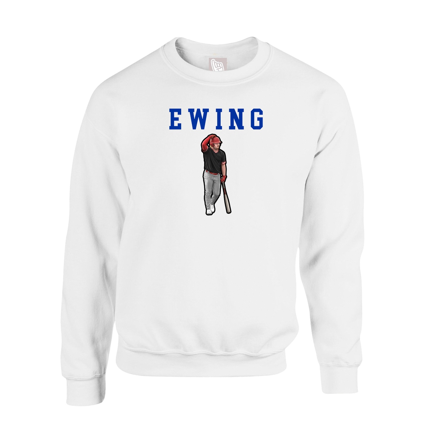 Fleece Crew — Shirsey in White