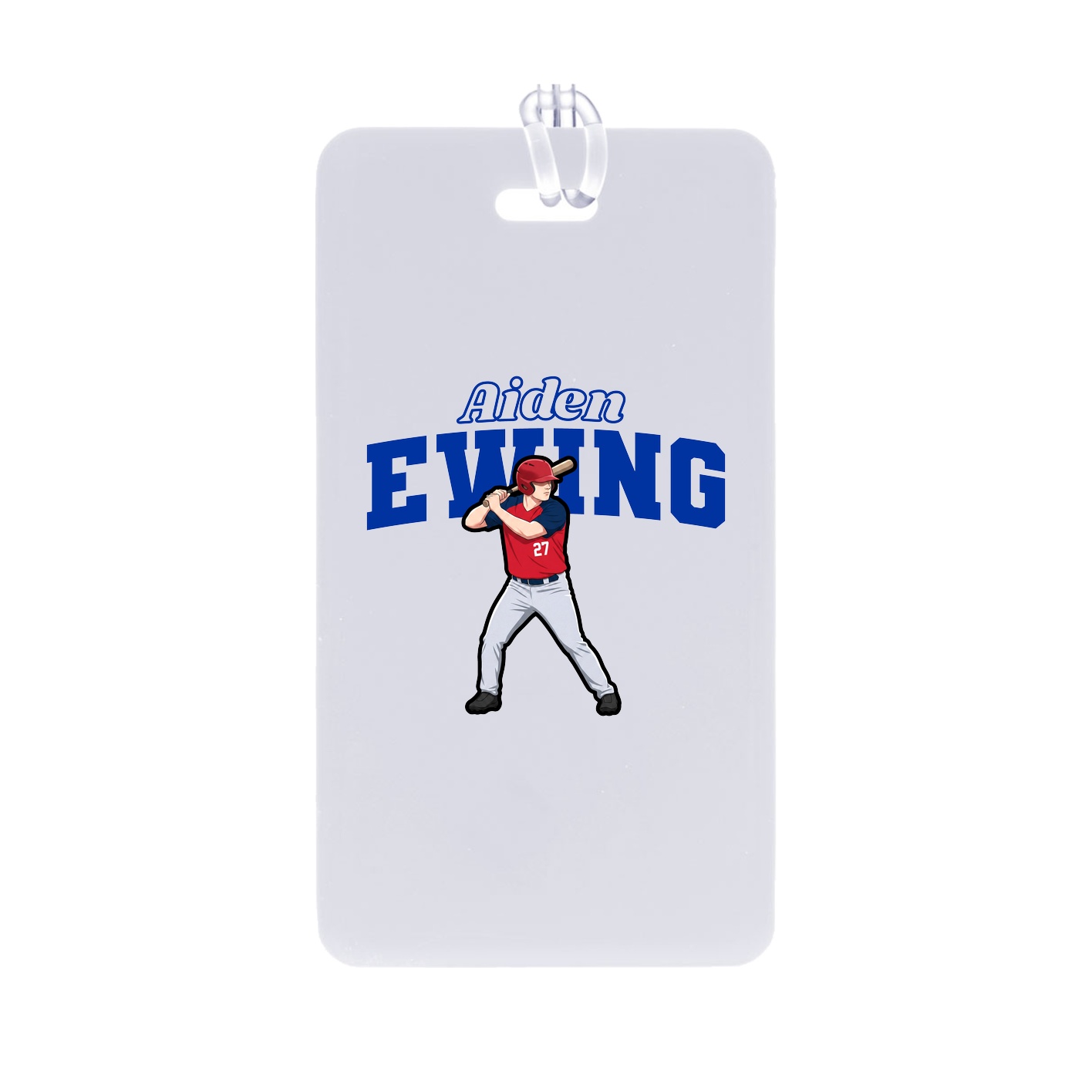 Bag Tag — Name Arch in Classic