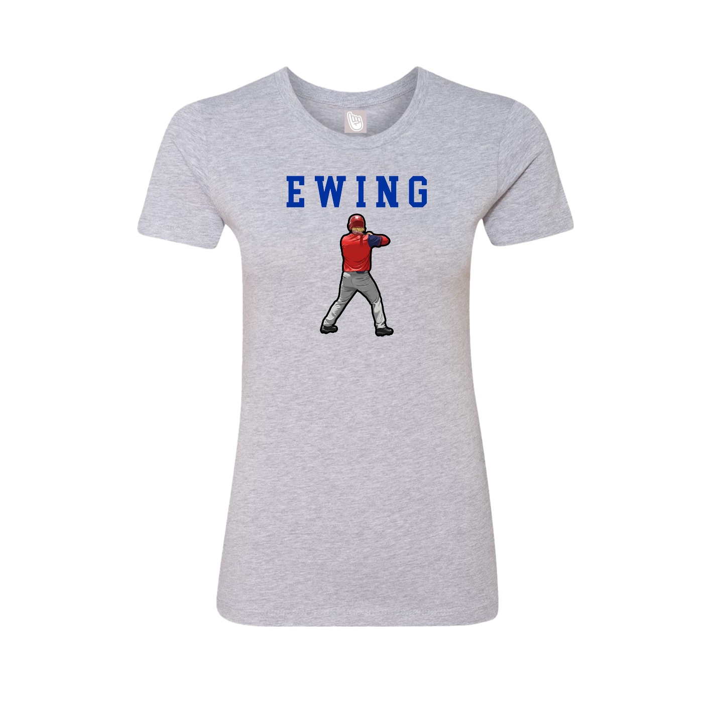 Fitted Women's Tee — Shirsey in Grey