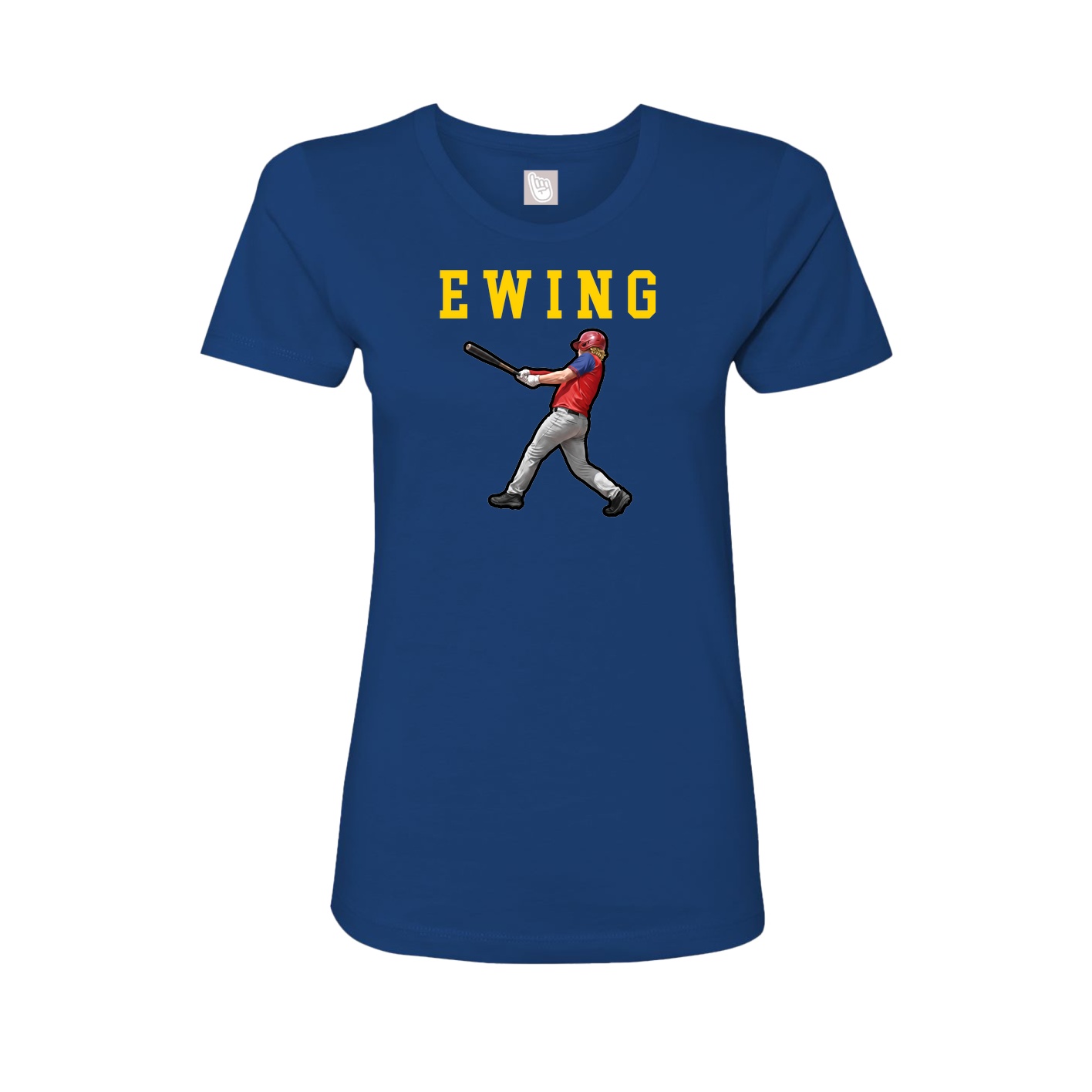 Fitted Women's Tee — Shirsey in Royal
